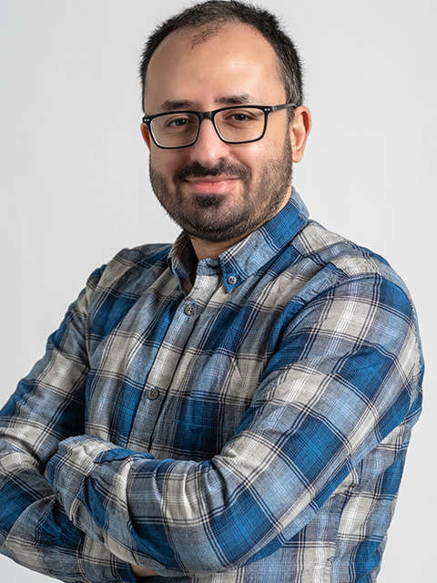 Portrait photograph of staff member, Ali Saad